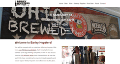 Desktop Screenshot of barleyhopsters.com
