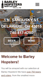 Mobile Screenshot of barleyhopsters.com